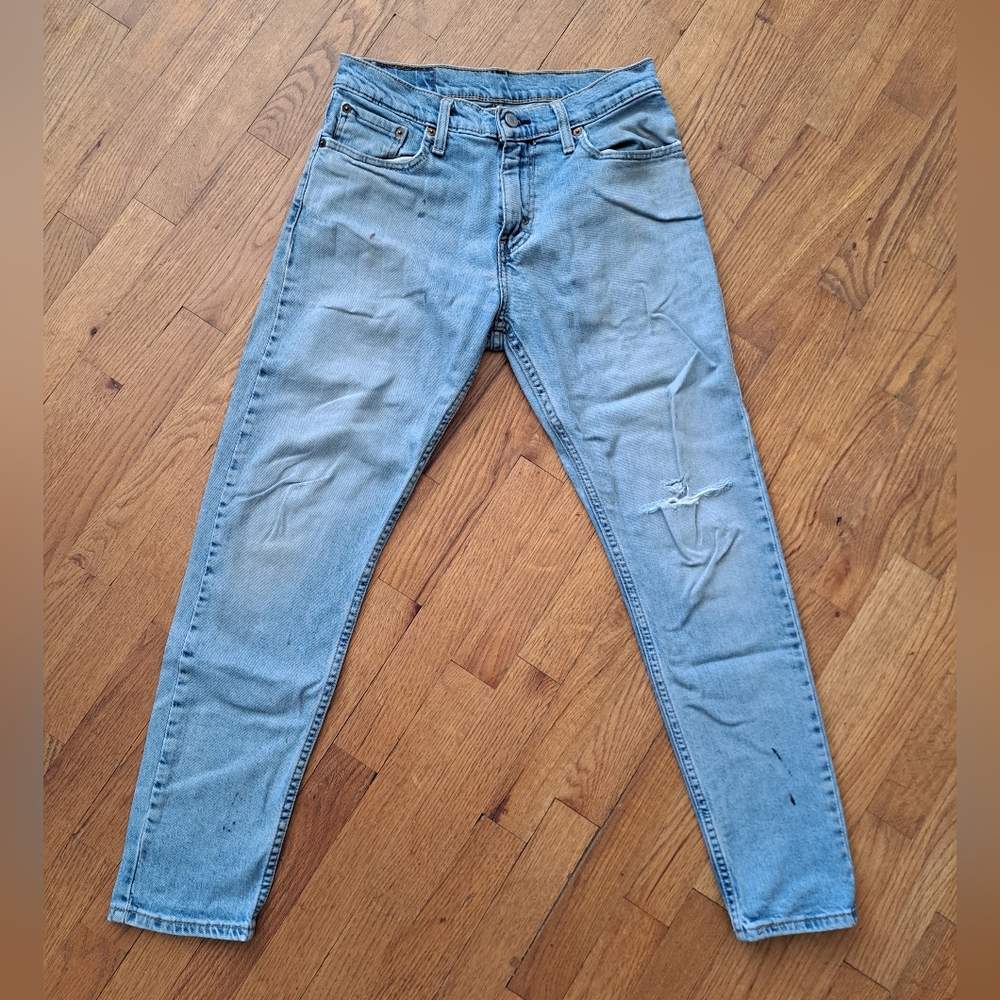 Levi's Light Blue Denim 512 Jeans Sz 30x30